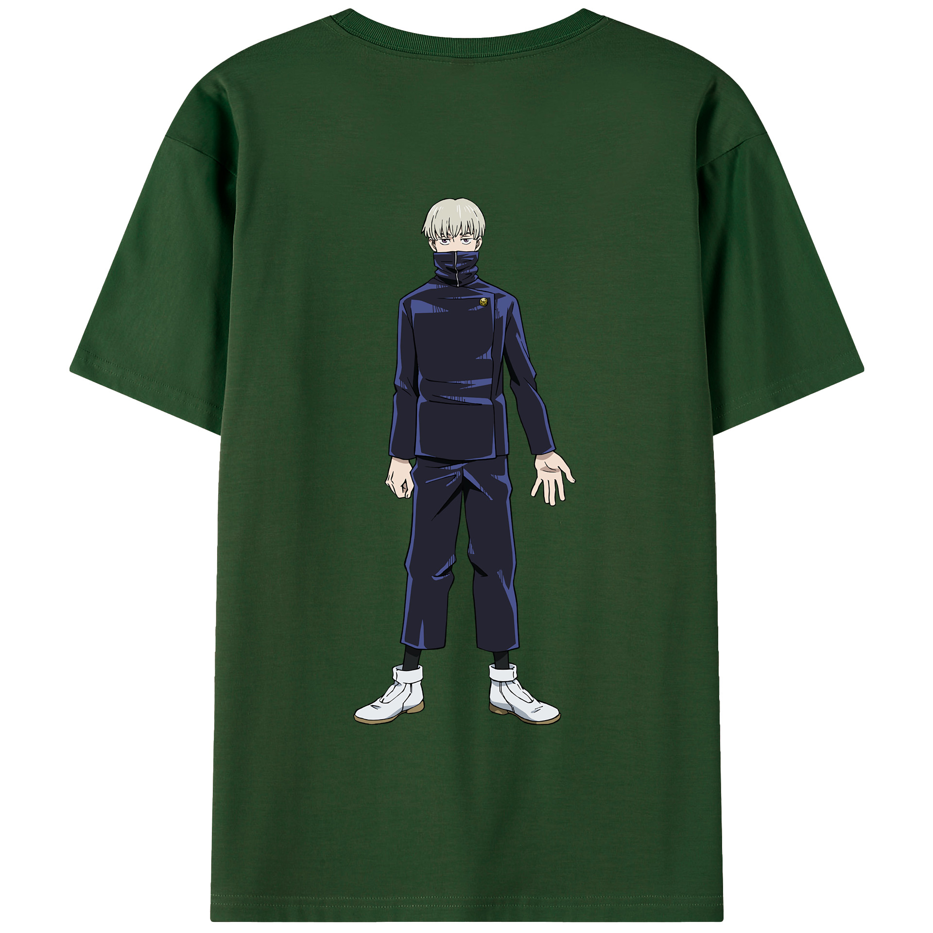 （画像用） 呪術廻戦 Jujutsu Kaisen 綿100％半袖Tシャツ（背面プリント）